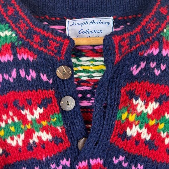 Joseph Anthony Collection Button Wool pullover - Picture 2 of 10